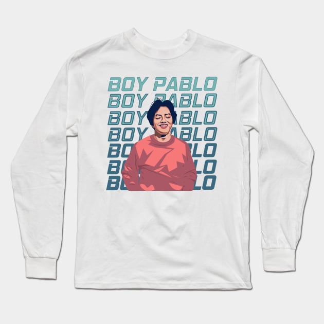 Boy Pablo Long Sleeve T-Shirt by Girazan